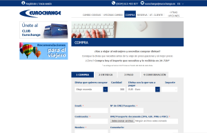 Compra online tus divisas en Eurochange