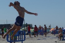 Equipo voley playa Eurochange